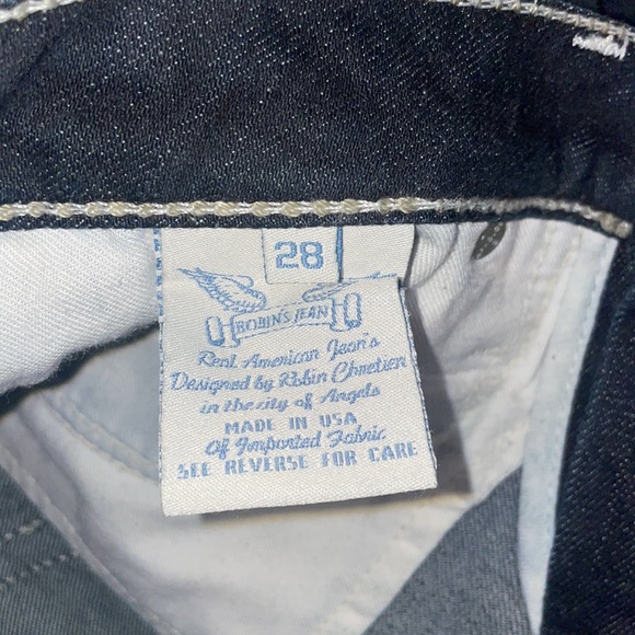Limited Edition Robins Jean. Size 28. With turquoise studs. Rock n roll vibe - Picture 9 of 9